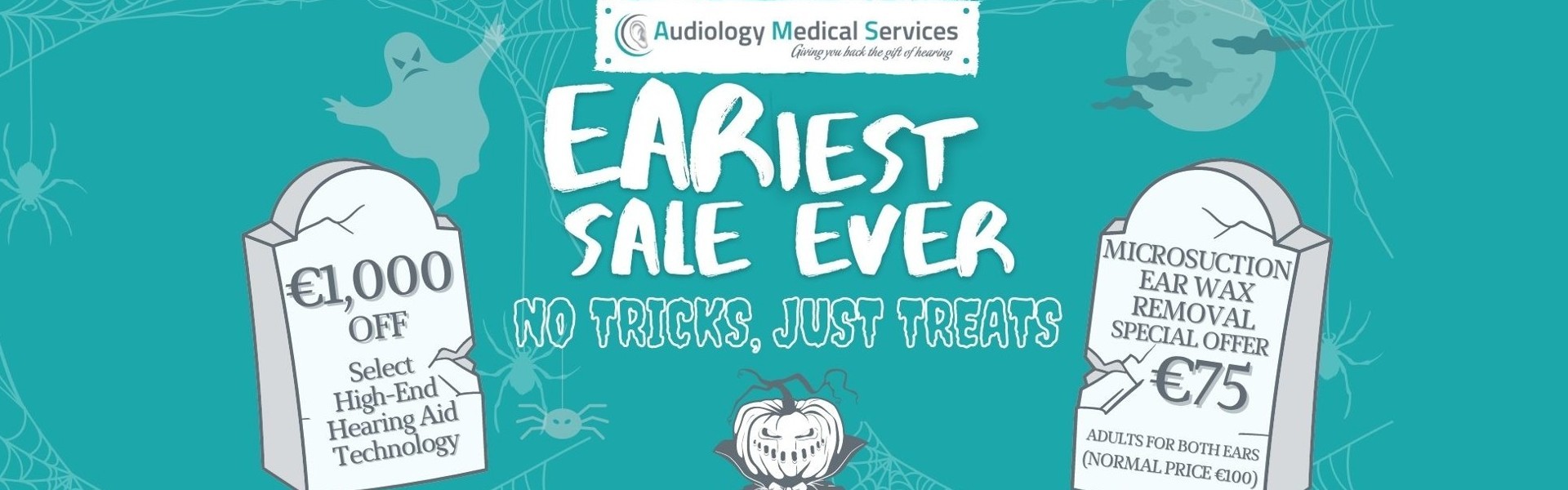 OUR EARiest SALE EVER - No Tricks, Just Treats