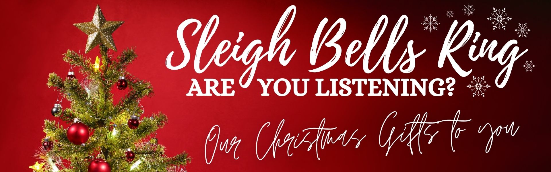 Sleigh Bells Ring, Are You Listening?